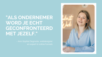 Ann-Sophie Degroote ondernemersverhaal