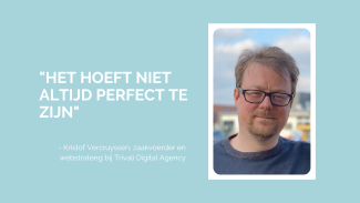 Lid in de kijker Kristof Vercruyssen van Trivali Digital Agency